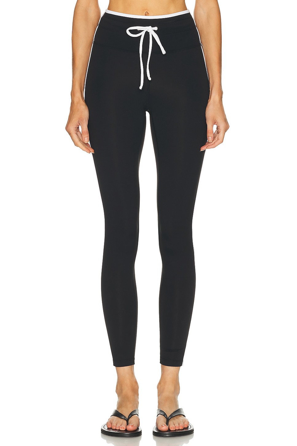 Image 1 of YEAR OF OURS Sport Sprint Legging in Black & White