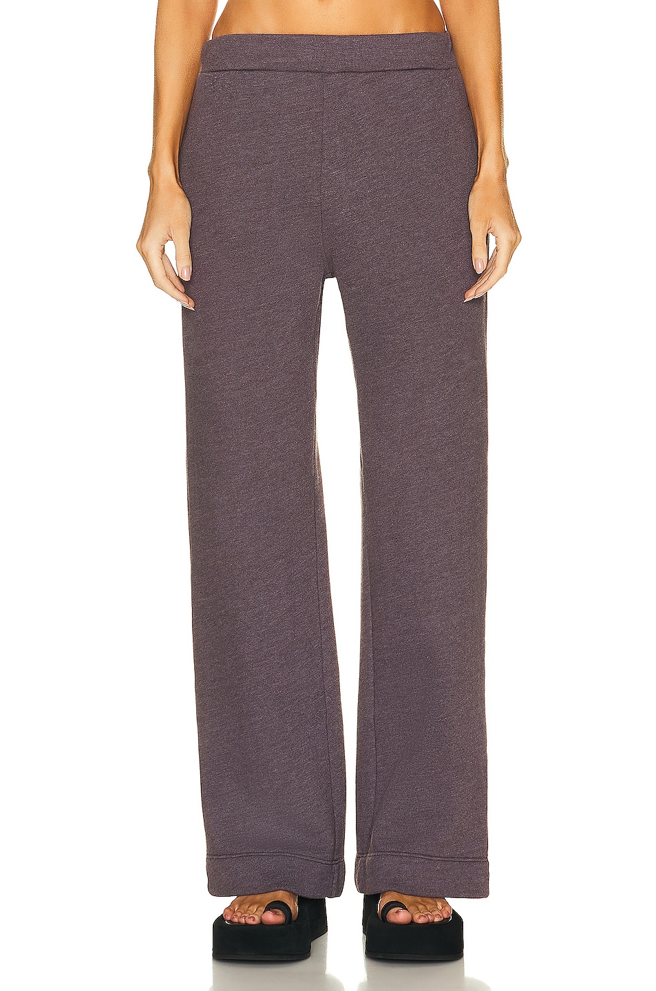 Image 1 of YEAR OF OURS Wide Sweatpant in Dark Oak