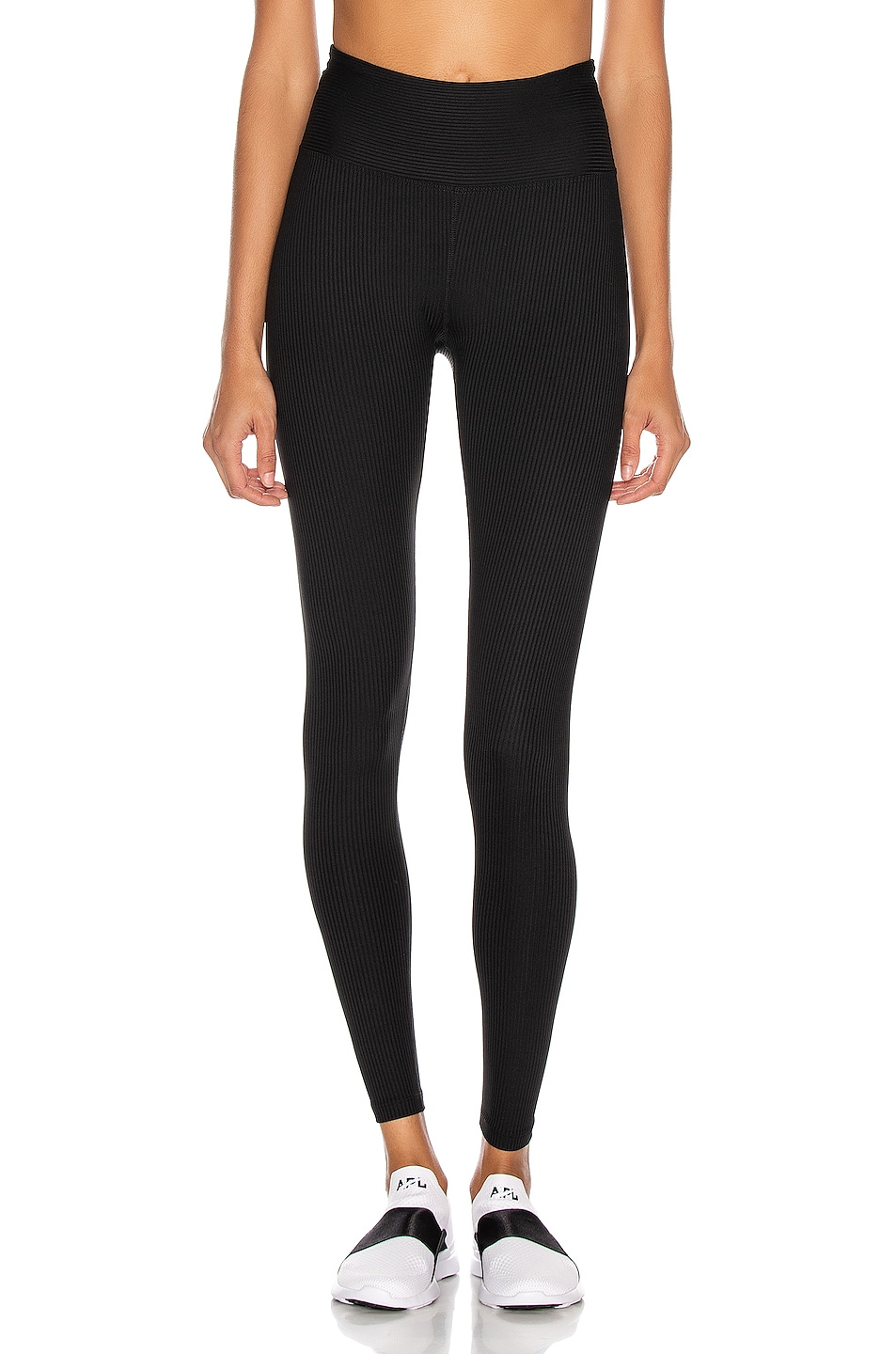 Image 1 of YEAR OF OURS Ribbed High Legging in Black