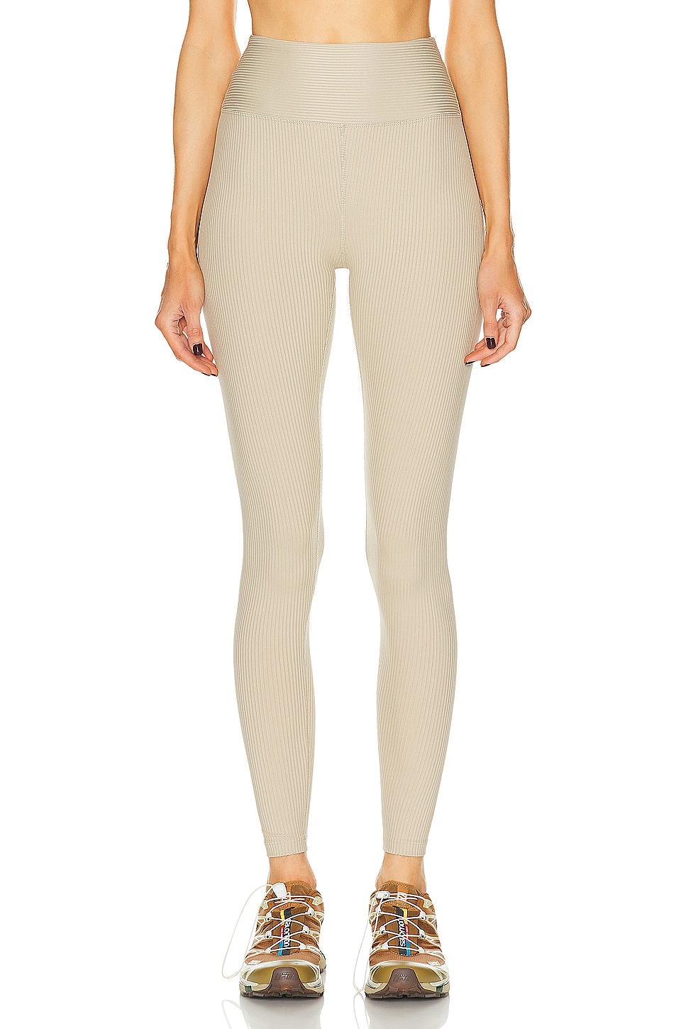 Image 1 of YEAR OF OURS Ribbed High Legging in Dune