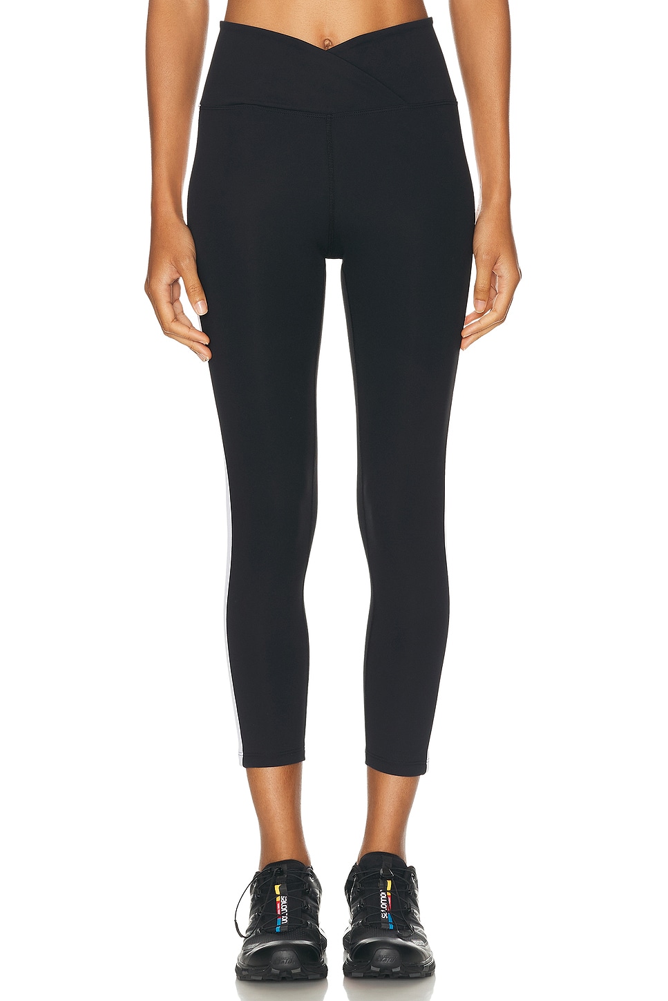 Sport 7/8s Track Legging in Black