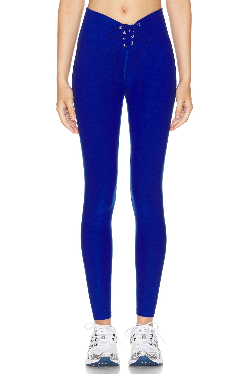 Stretch Football Legging in Blue