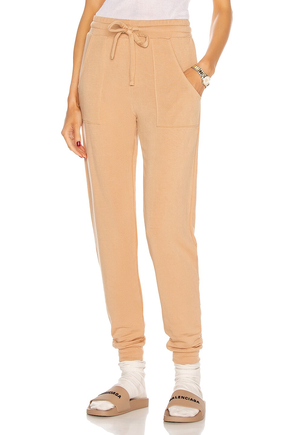 Image 1 of YEAR OF OURS Jogger Sweatpant in Tan