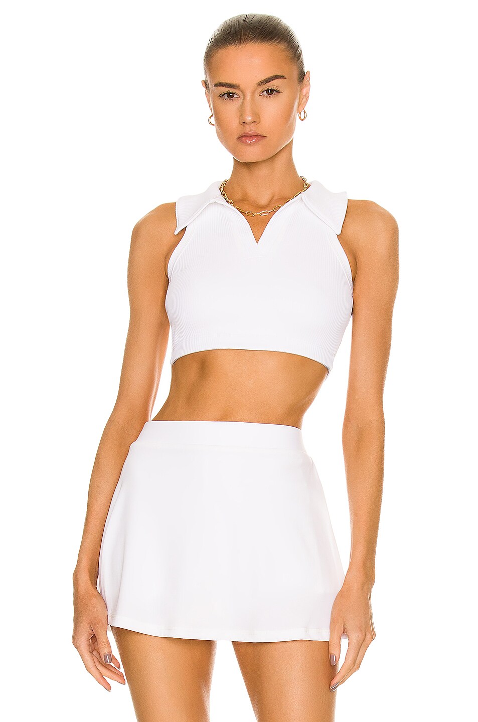 Image 1 of YEAR OF OURS The Gabriela Rib Bra Top in White