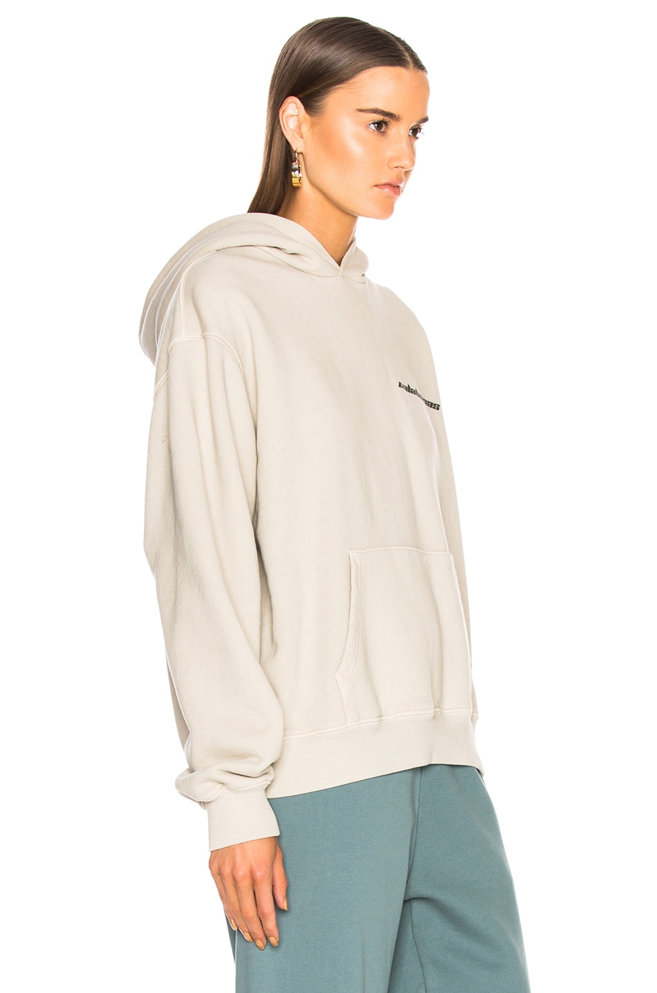 YEEZY Calabasas French Terry Hoodie in Mist | FWRD