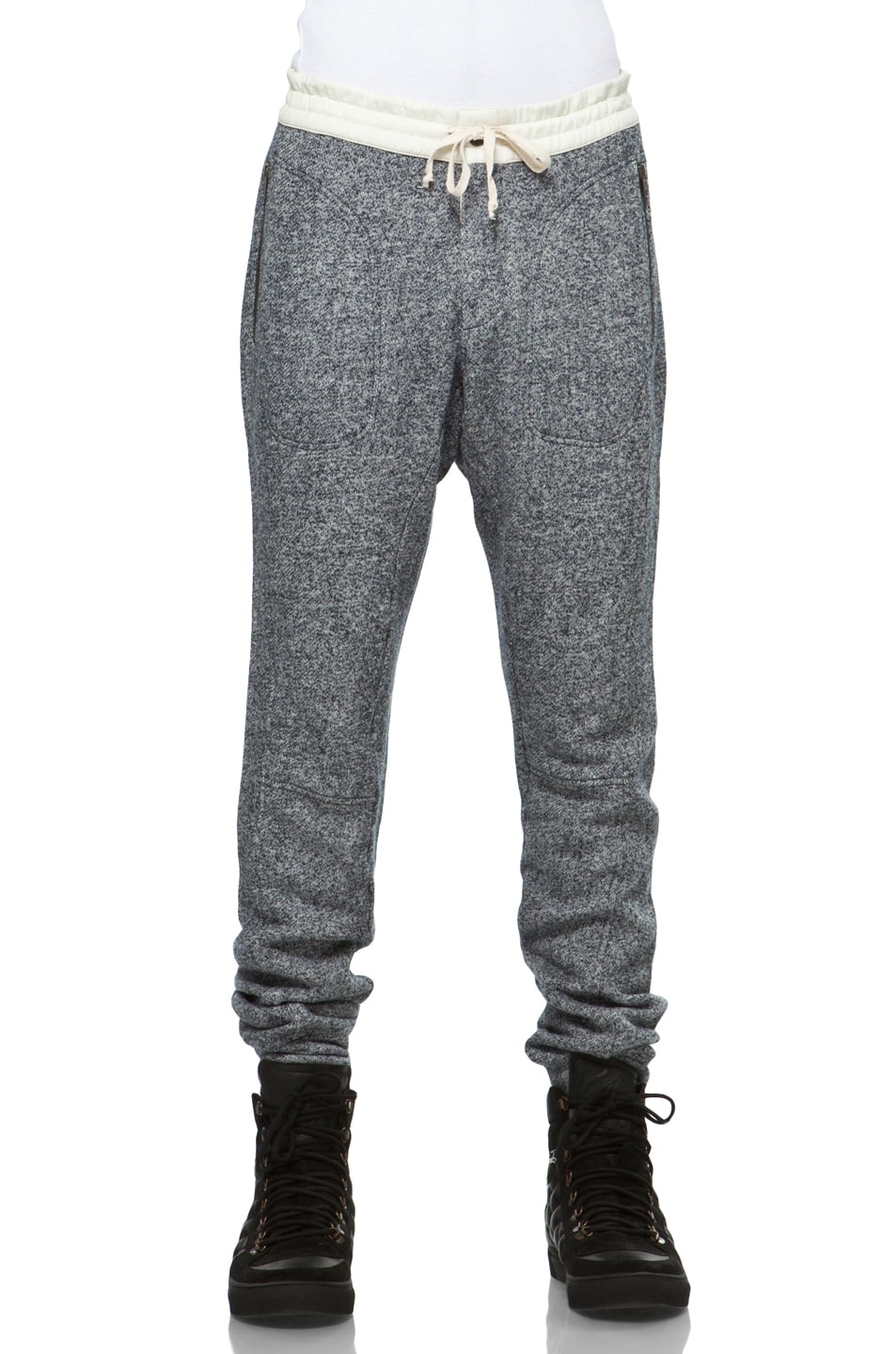 Image 1 of Yigal Azrouel French Terry Pants in Midnight