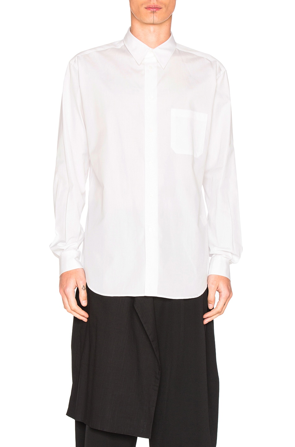 Image 1 of Yohji Yamamoto Button Down Shirt in White