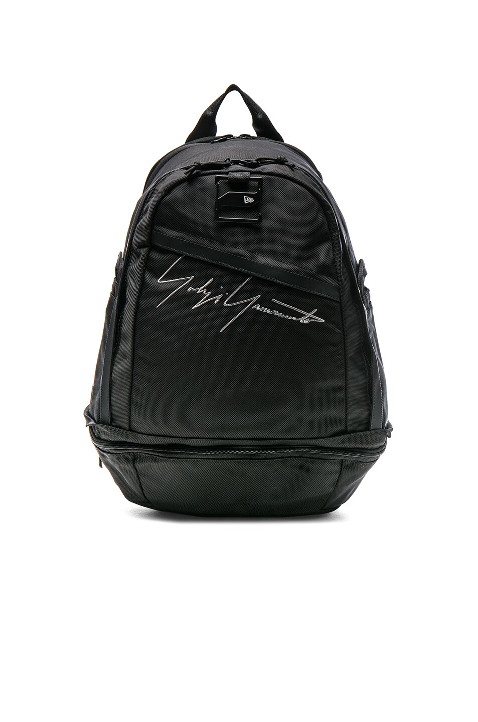 Image 1 of Yohji Yamamoto Logo Backpack in Black