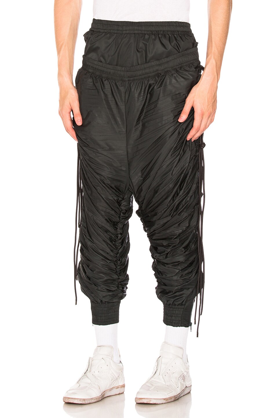 Image 1 of Y/Project Adjustable Track Pant in Grey