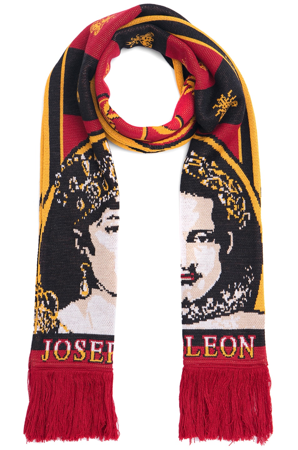Image 1 of Y/Project Double-sided Scarf in Napoleon & Josephine
