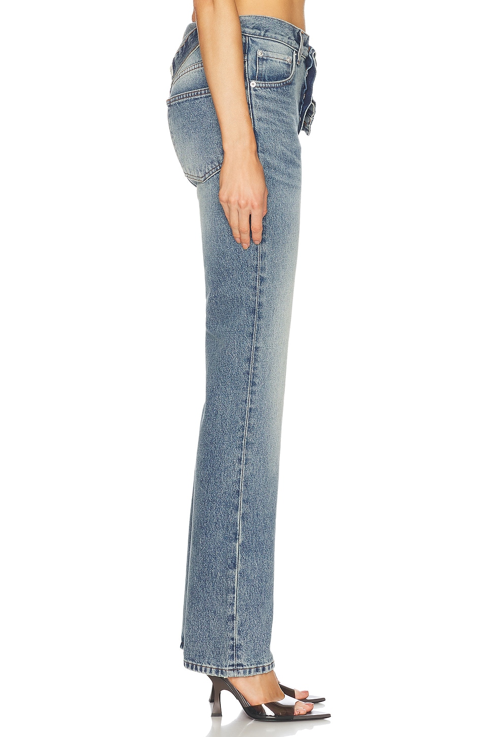 Y/Project Asymmetric Straight Leg Jeans thumbnail