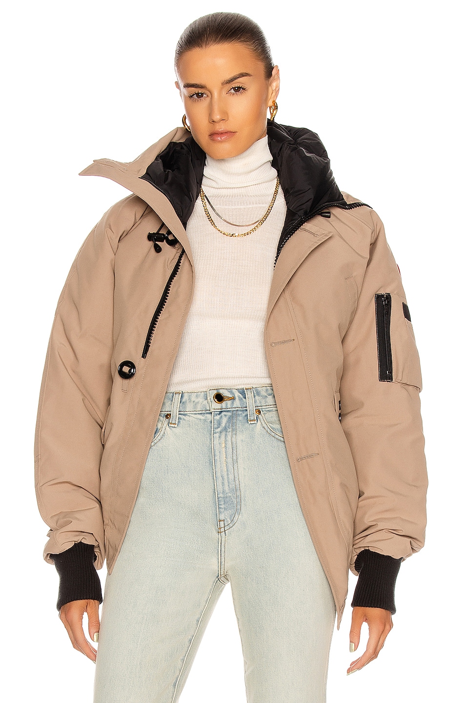 image 2 of y/project x canada goose chilliwack bomber jacket in