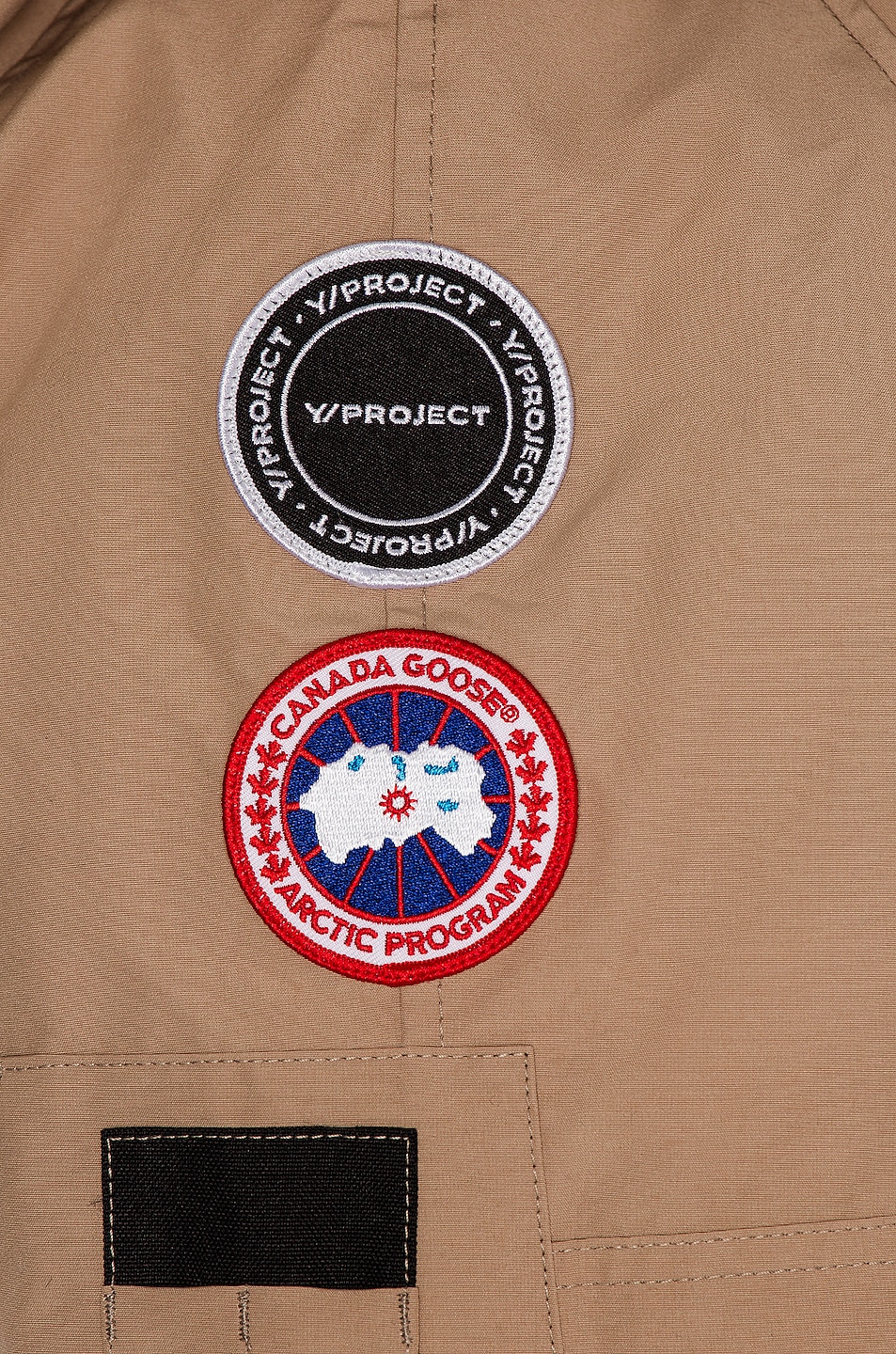 image 7 of y/project x canada goose chilliwack bomber jacket in