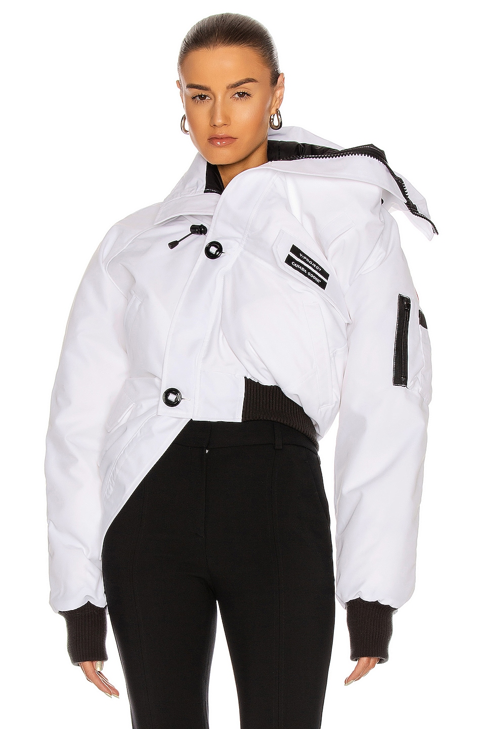 Image 1 of Y/Project x Canada Goose Chilliwack Bomber Jacket in White