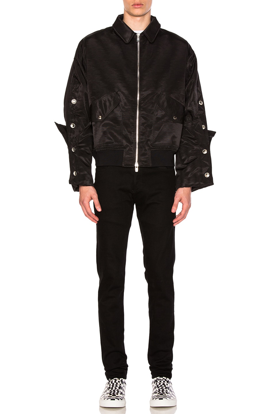 Image 1 of Y/Project Bomber Jacket in Black
