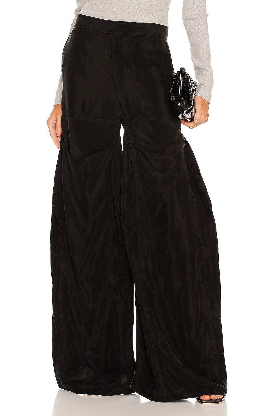 Image 1 of Y/Project Pop Up Leg Pant in Black