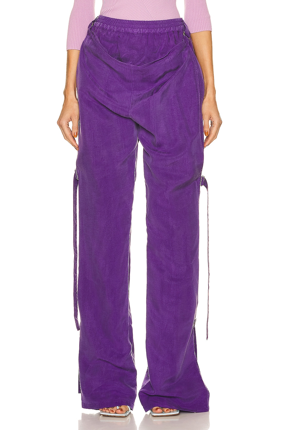 Image 1 of Y/Project Pop Up Raver Pants in Purple