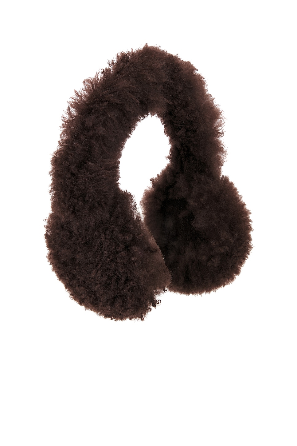 Yves Salomon Cashmere Earmuffs In Brown