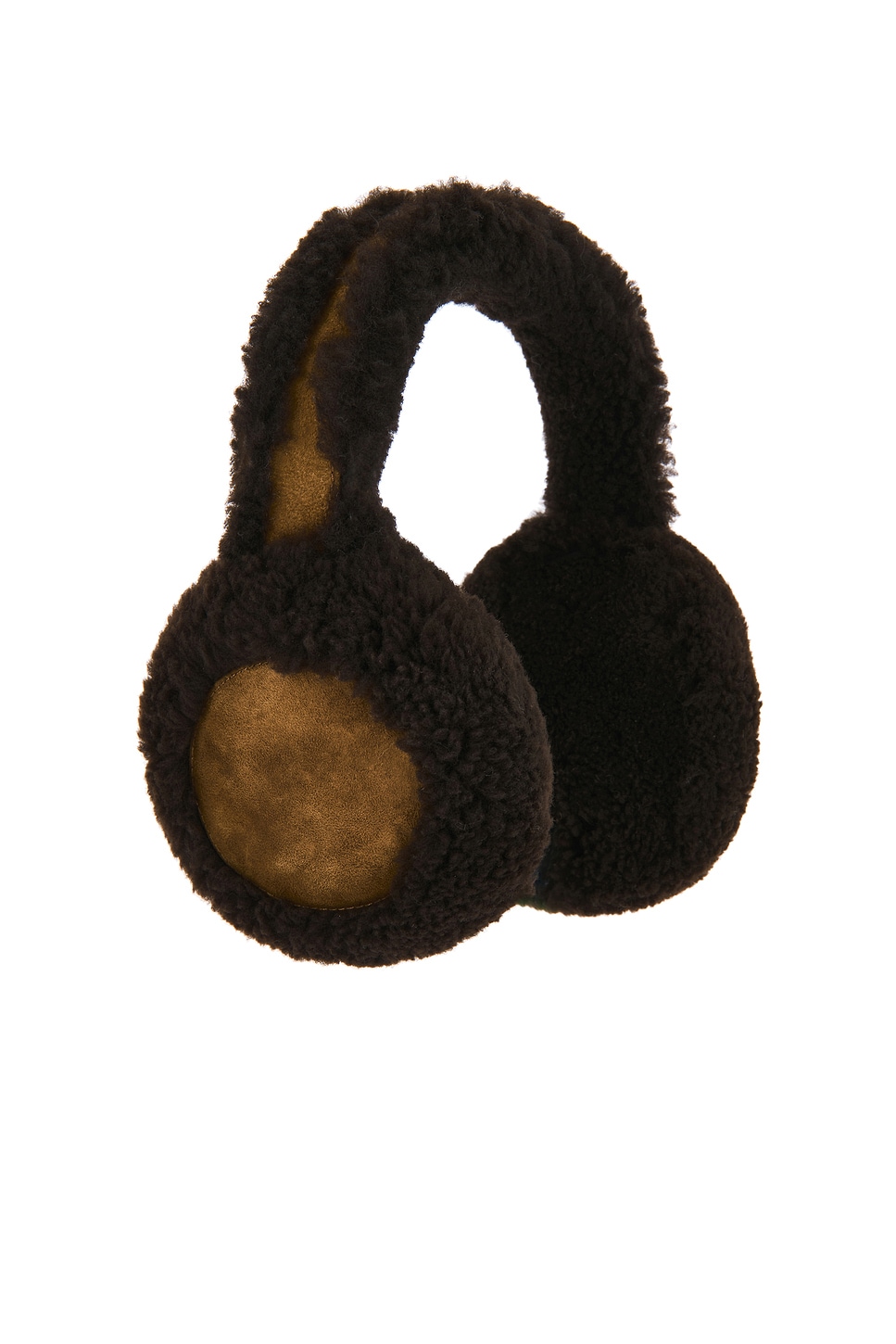 Yves Salomon Merino Earmuffs In Black