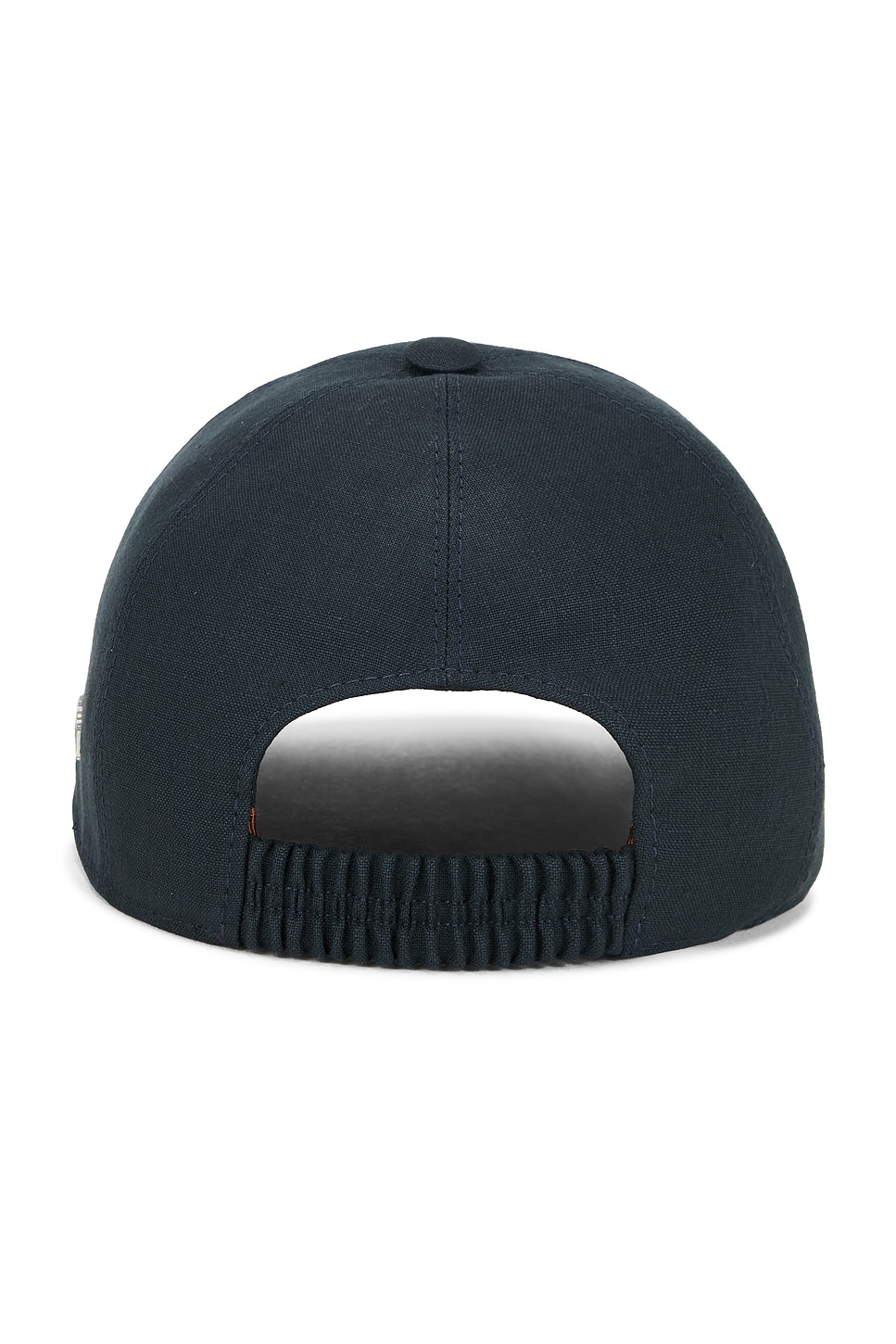 Zegna Oasi Lino Baseball Cap In Black