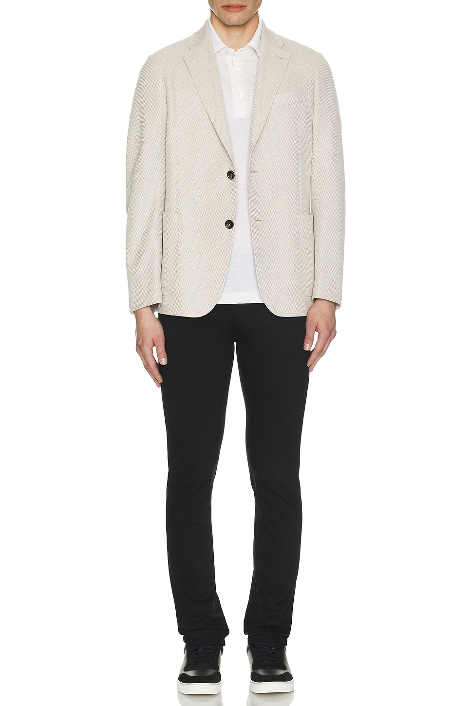 Image 1 of Zegna Cotton Shirt Jacket in Beige