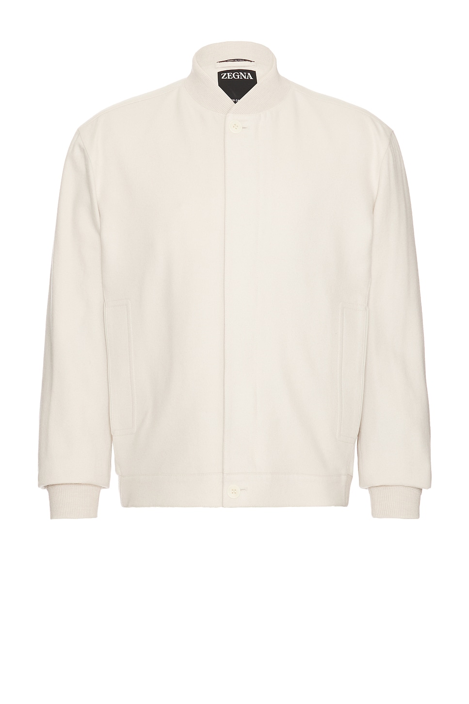 Image 1 of Zegna Oasi Cashmere Elements Blouson in Light Grey