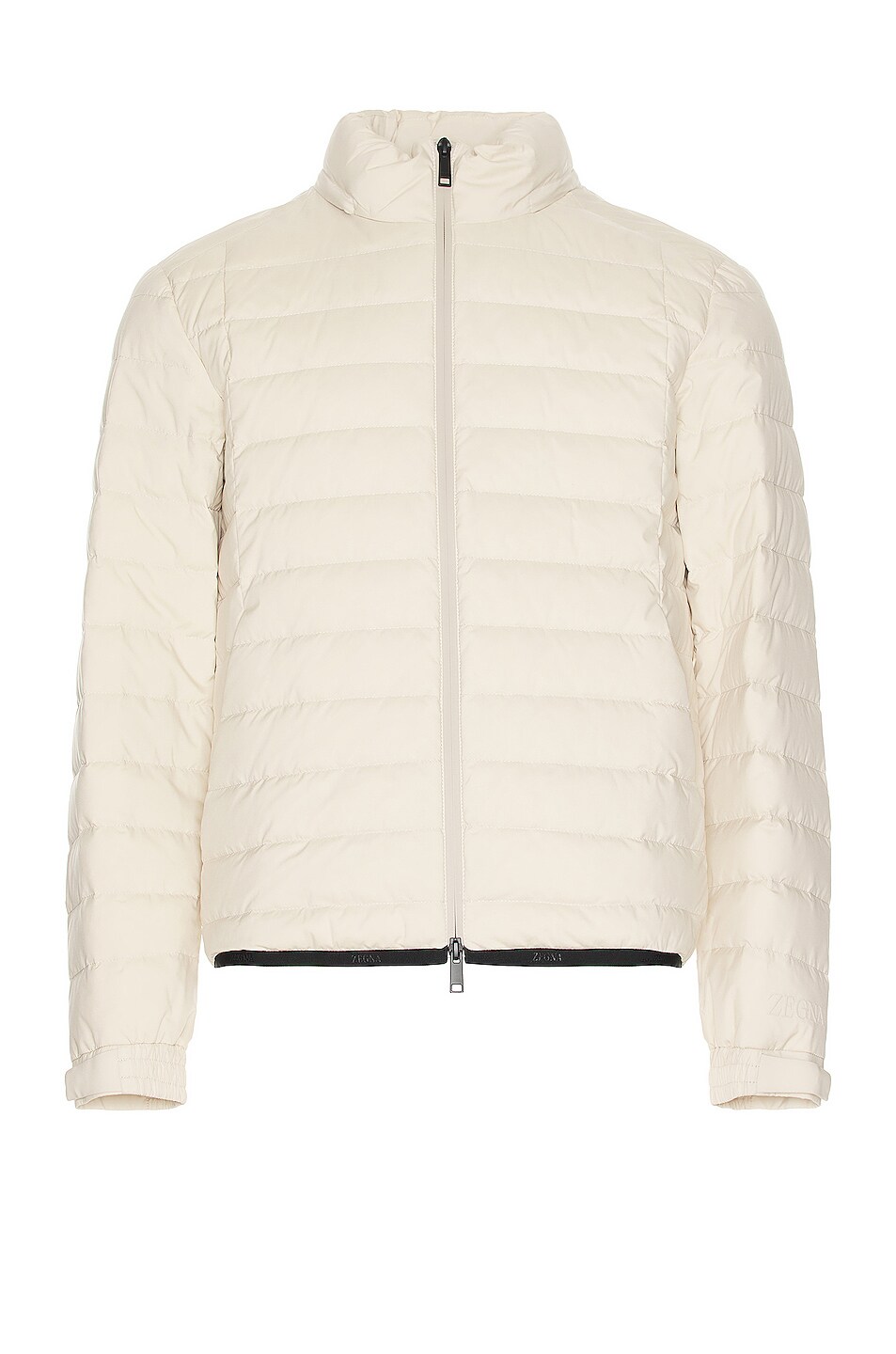 Image 1 of Zegna Recycled Polyester Jacket in Light Beige