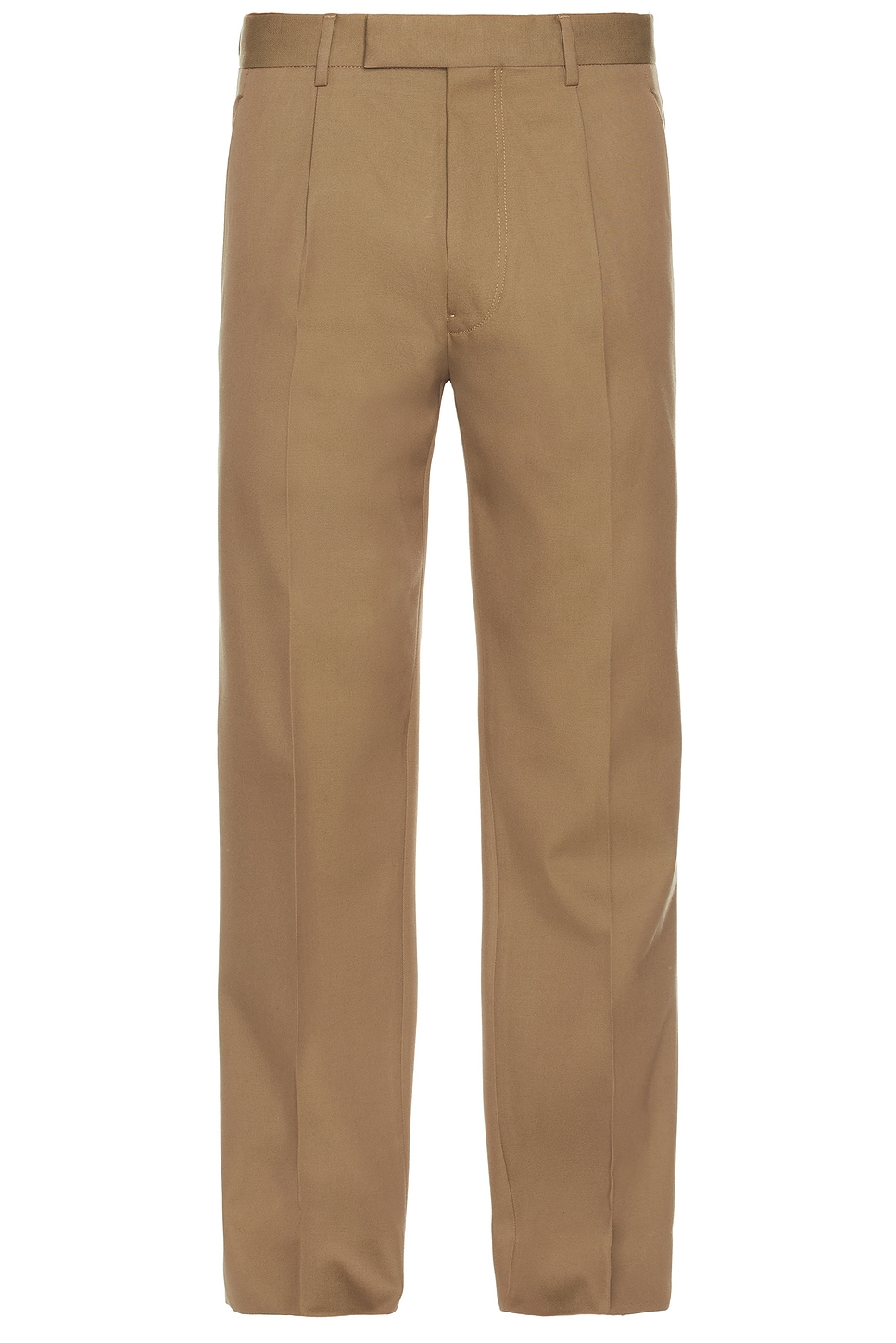 Image 1 of Zegna Pleated Pant in Khaki