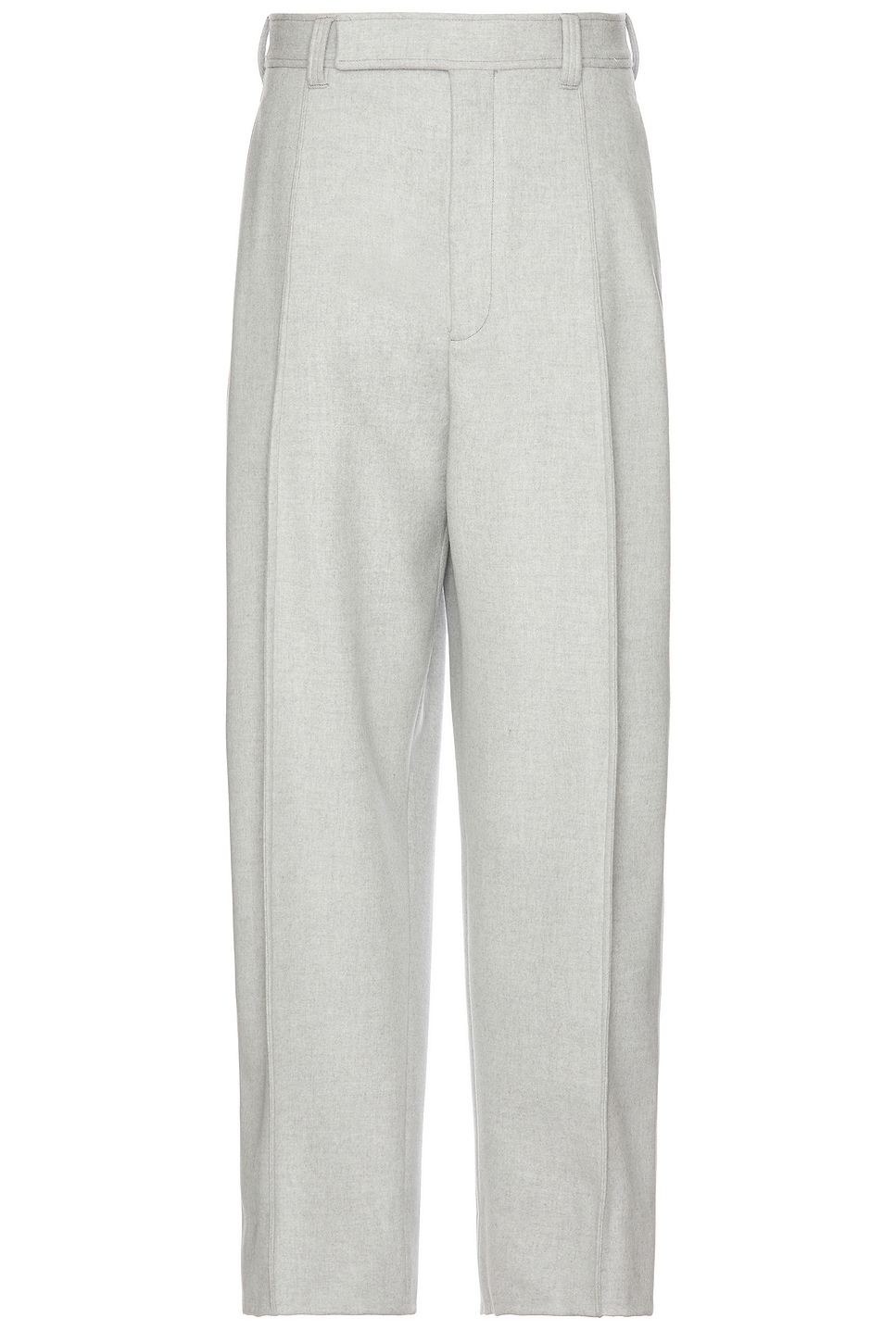 Image 1 of Zegna Trofeo Cashmere Double Pants in Grey Melange