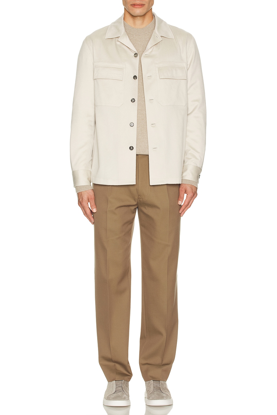 Image 1 of Zegna Camicia Shirt in White