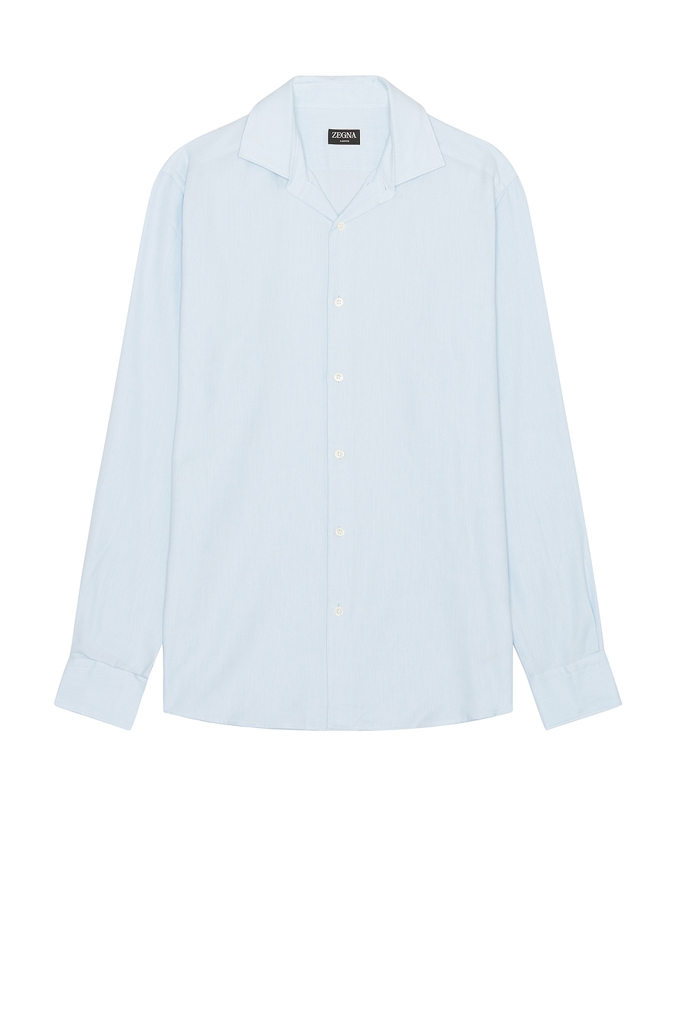 Image 1 of Zegna Cashco Shirt in Light Blue