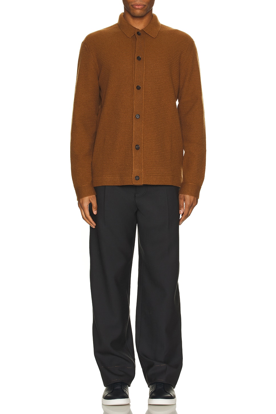 Image 1 of Zegna Oasi Overshirt in Dark Foliage