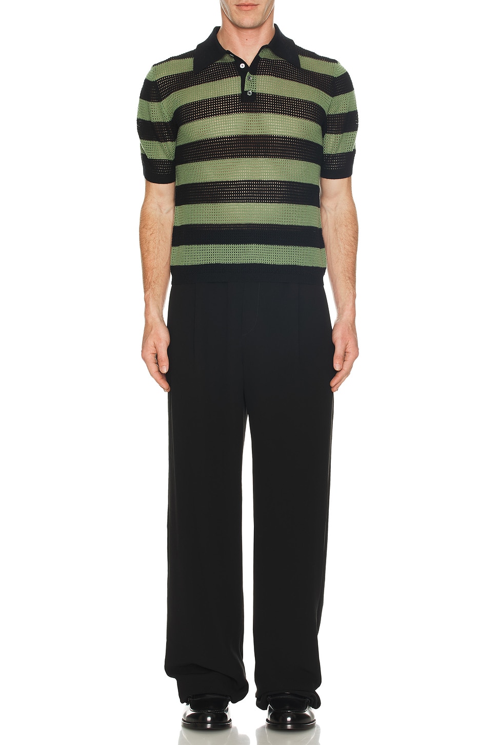 Image 1 of Zankov Luke Polo in Black Multi