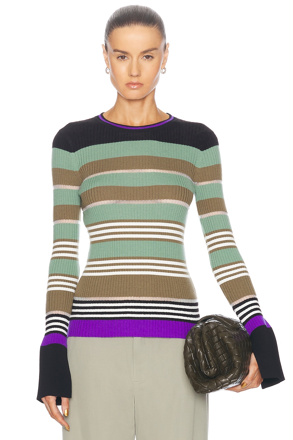 Image 1 of Zankov Yvonne Sweater in Black Multi