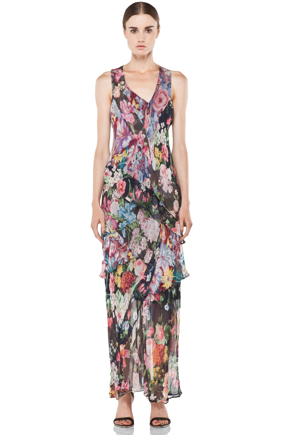 Image 1 of Zimmermann Flip Side Eclectic Sheath Dress in Floral