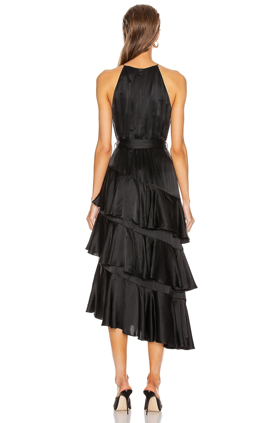 Zimmermann Silk Picnic Dress in Black | FWRD