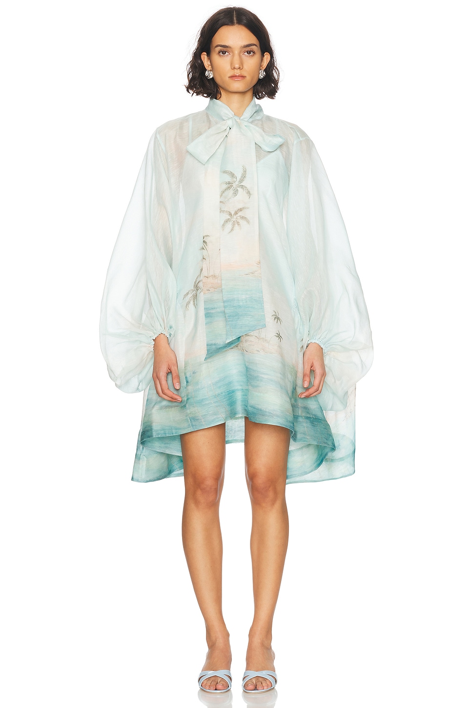 Zimmermann Illuminate Billow Mini Dress