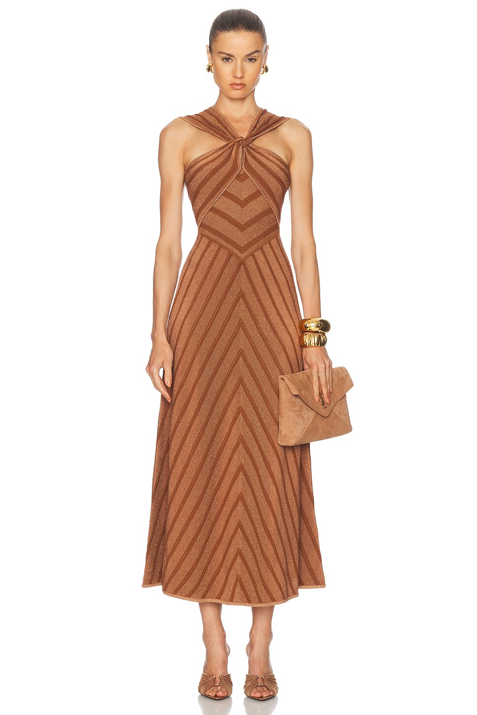 Zimmermann Illuminate Halter Dress