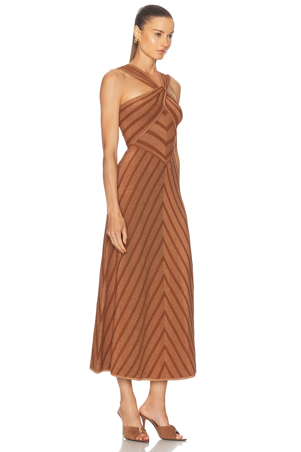 Zimmermann Illuminate Halter Dress thumbnail