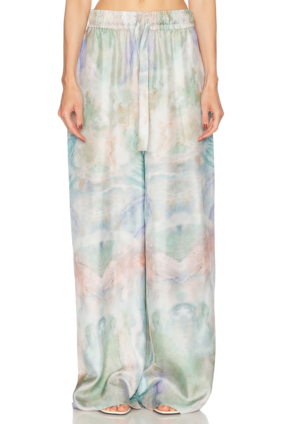 Image 1 of Zimmermann Illuminate Track Pant in Blue Agate