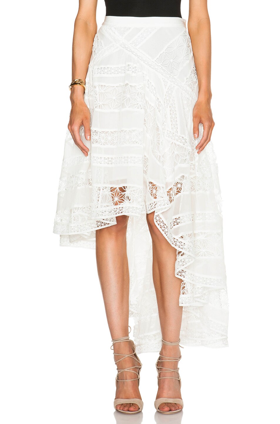 Image 1 of Zimmermann Tarot Celestial Skirt in White