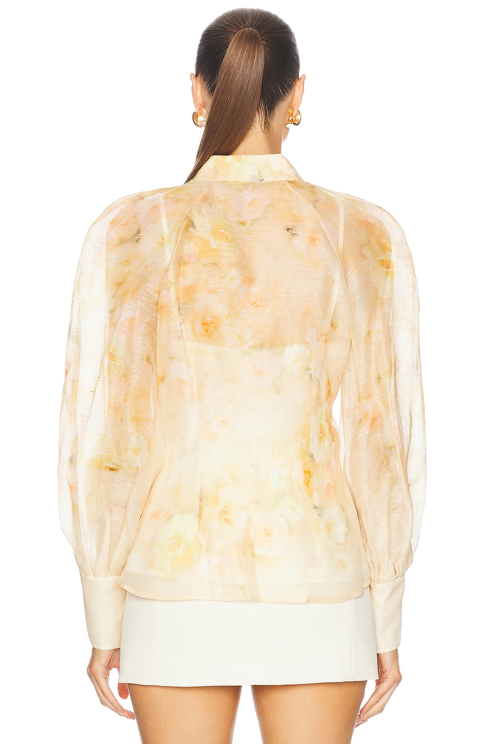 Zimmermann Crush Buttoned Blouse