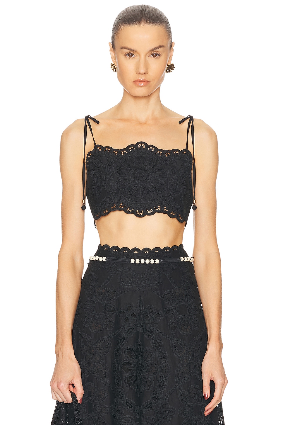 Rhiannon Embroidered Bodice Top