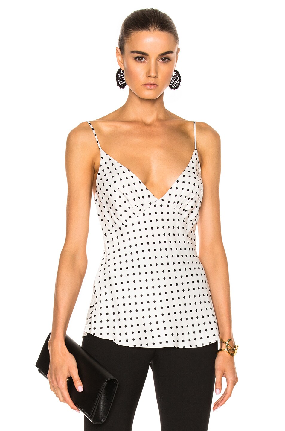 Image 1 of Zimmermann Stranded Tuck Cami in Pearl Dot