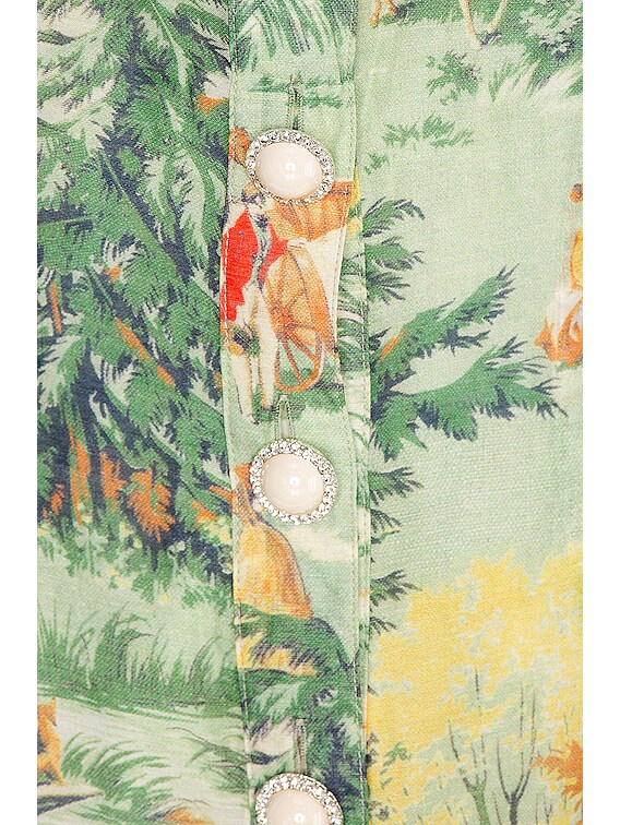 alice mccall strange dreams shirt dress Alice McCall Strange Dreams Shirt Dress in Green