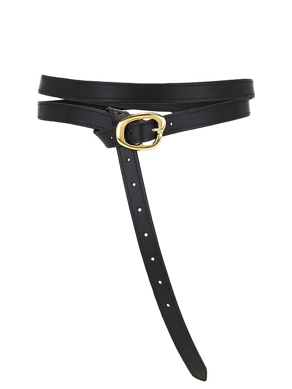 NEW AMANU women\'s rwenzori belt in black The Rwenzori – Amanu Studio main image 2