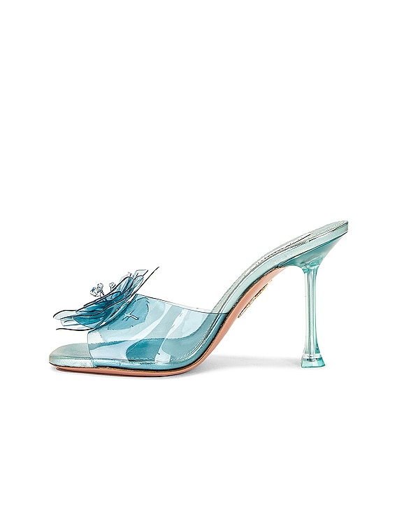 Aquazzura Zsa Zsa 95 Mule in Acqua | FWRD