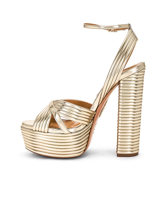 Aquazzura discount sundance gold