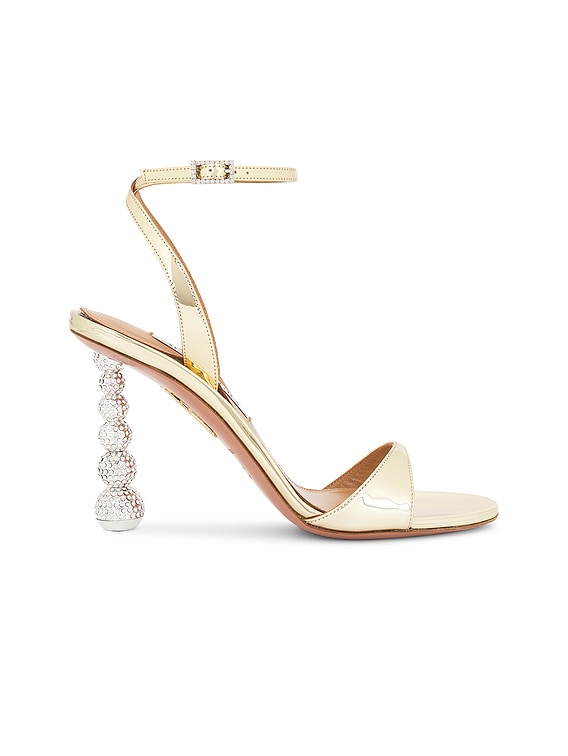 サンダル・ミュール AQUAZZURA 'Milagros' sandals Beige Aquazzura Milagros Sandals In Beige | ModeSens