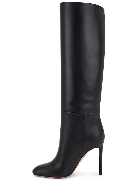Aquazzura Sellier 105 Boot in Black | FWRD